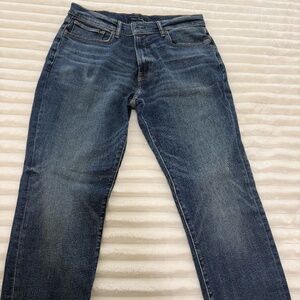 Lucky brand athletic taper medium wash jeans, 33W, 30L
